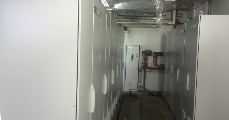 CPID Containerized Equipment Room
